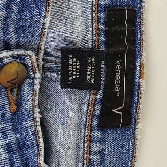 Venezia Blue Jean's size 14 blue Regular Straight - Picture 5 of 6
